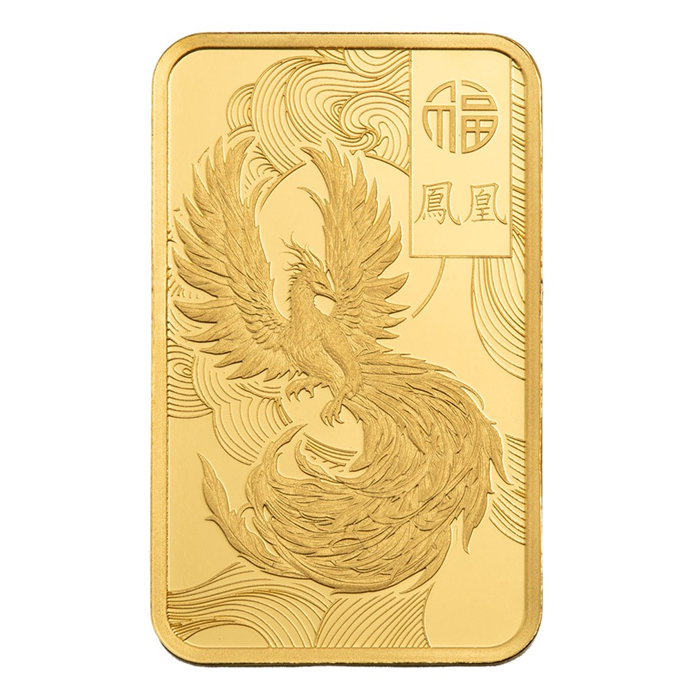 2026 5g Good Luck Phoenix Gold Bar | Good Luck Series I PAMP Suisse