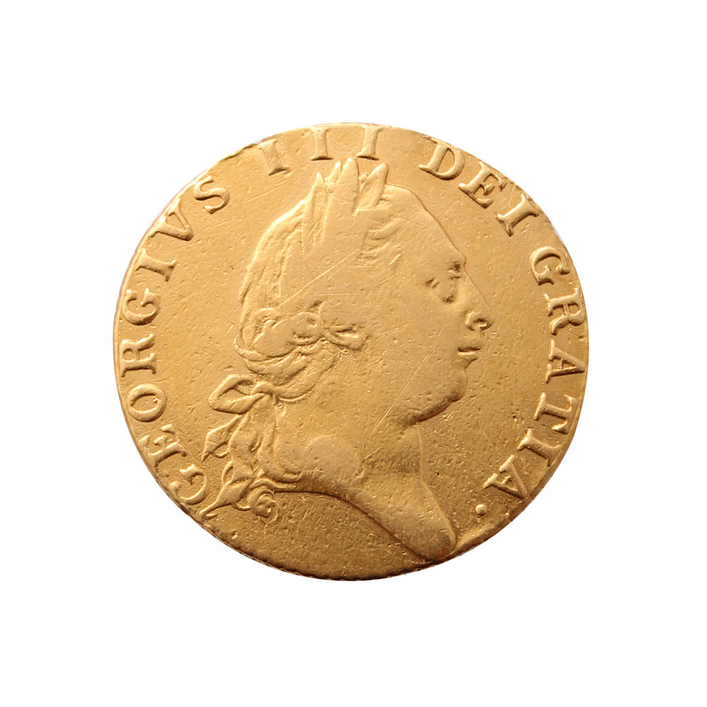 George III Gold Spade Guinea Coin