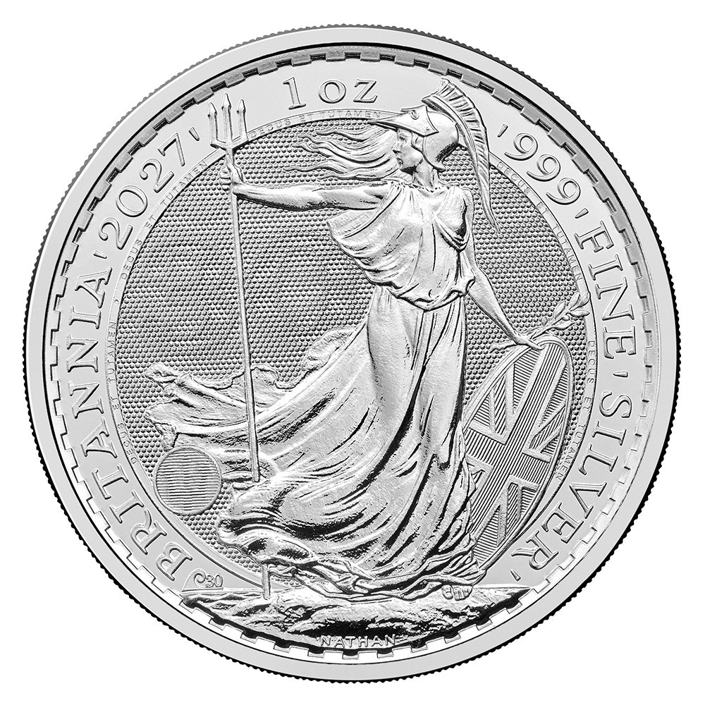 500 x 2027 1oz Silver Britannia Coins in Monster Box I The Royal Mint