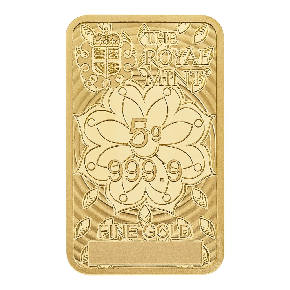 5g Ganesh Gold Minted Bar | The Royal Mint