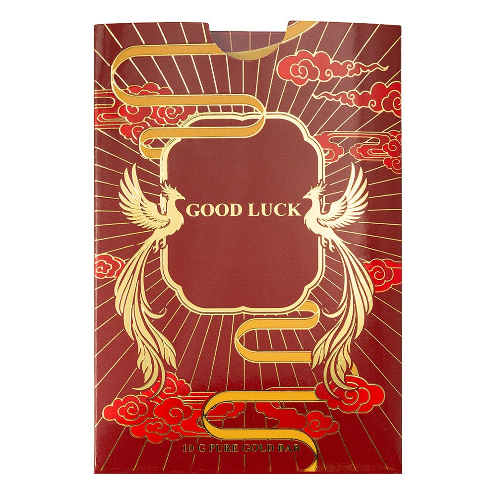 2026 10g Good Luck Phoenix Colourised Gold Bar | Good Luck Series I PAMP Suisse