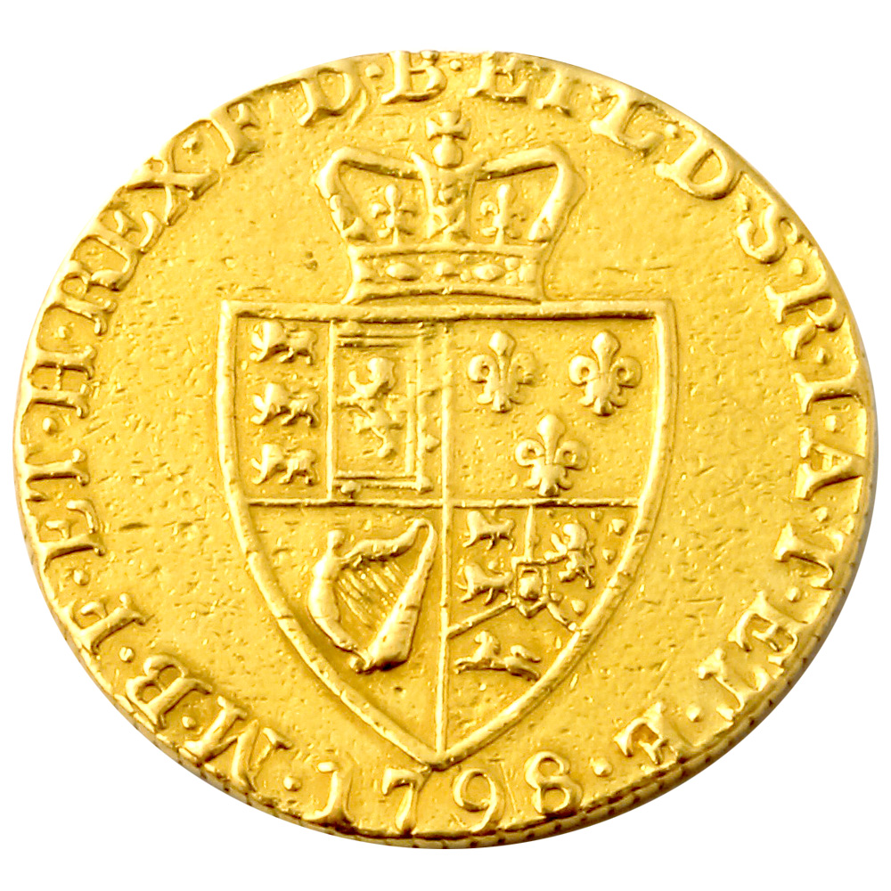 1798 George III Gold Guinea Coin