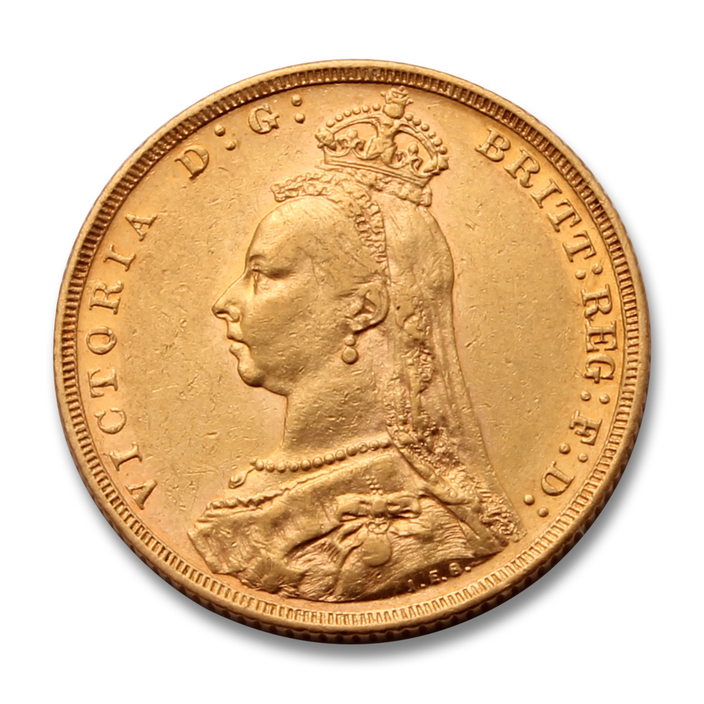 1890 Gold Sovereign (Victoria Jubilee Head)