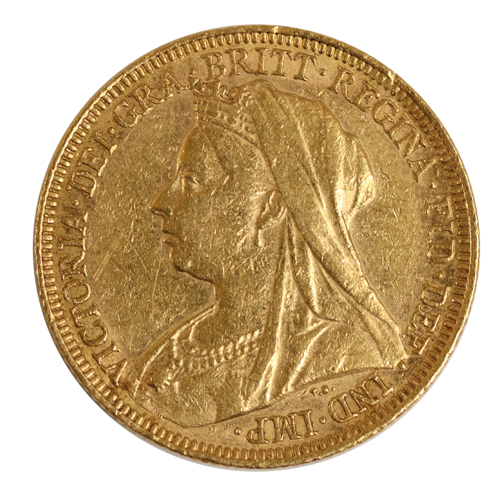 1894 Queen Victoria Gold Sovereign Sydney