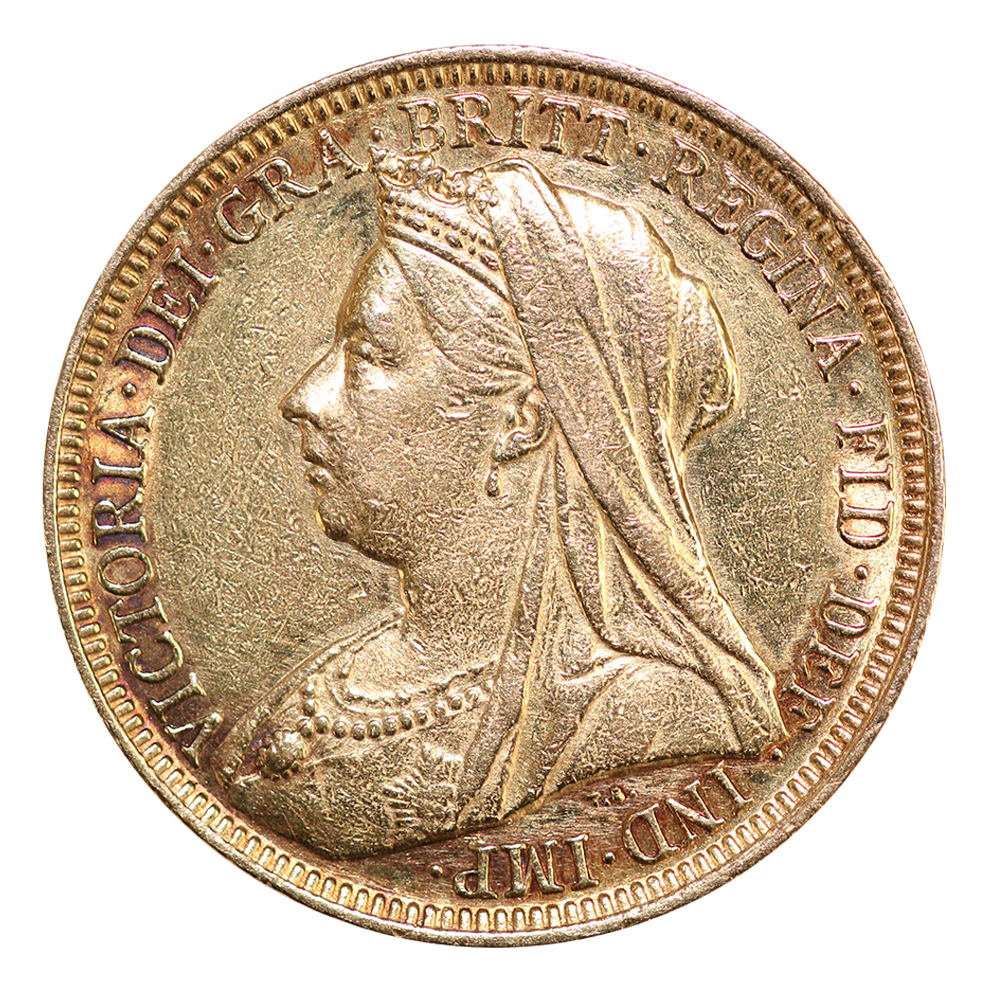 1896 Queen Victoria Gold Sovereign Sydney