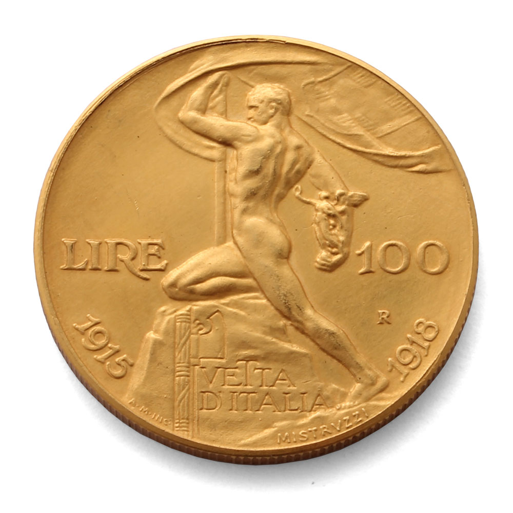 1900-1925 Italian 100 Lire Gold Coin
