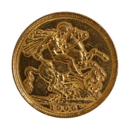 1900 Queen Victoria Gold Sovereign Melbourne