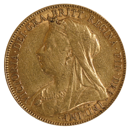 1901 King Edward VII Gold Sovereign Perth