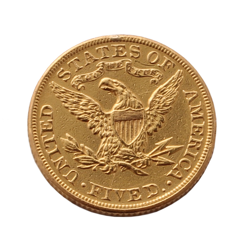 US $5 1905 Liberty Head Gold Coin
