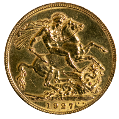 1927 King George V Gold South African Sovereign