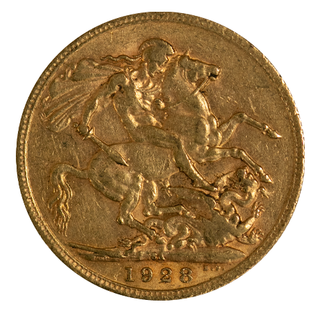 1928 King George V Gold South African Sovereign
