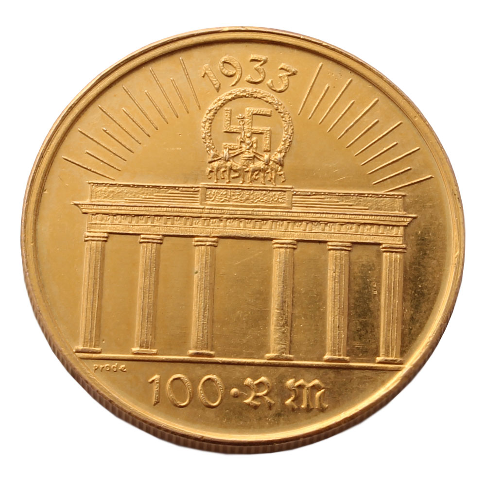 1933 Commemorative Adolph Hitler Coin