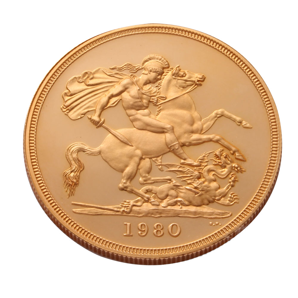 1980 £5 Gold Proof Coin