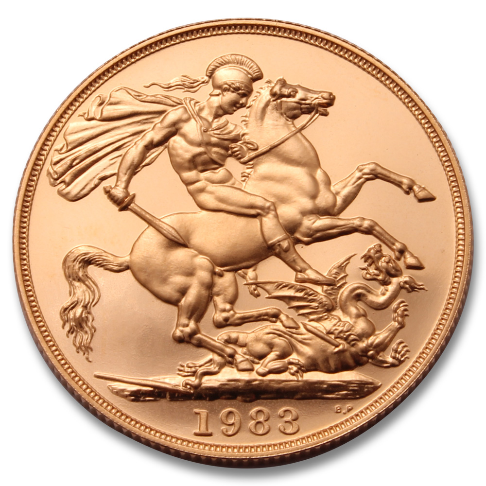 1983 Proof Double Gold Sovereign