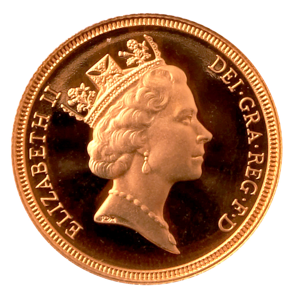 1986 Gold Proof Sovereign