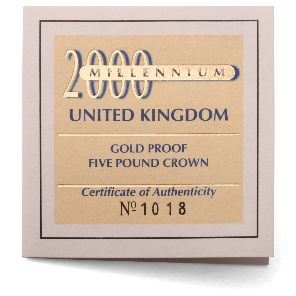 1999 Proof Five Pound Crown