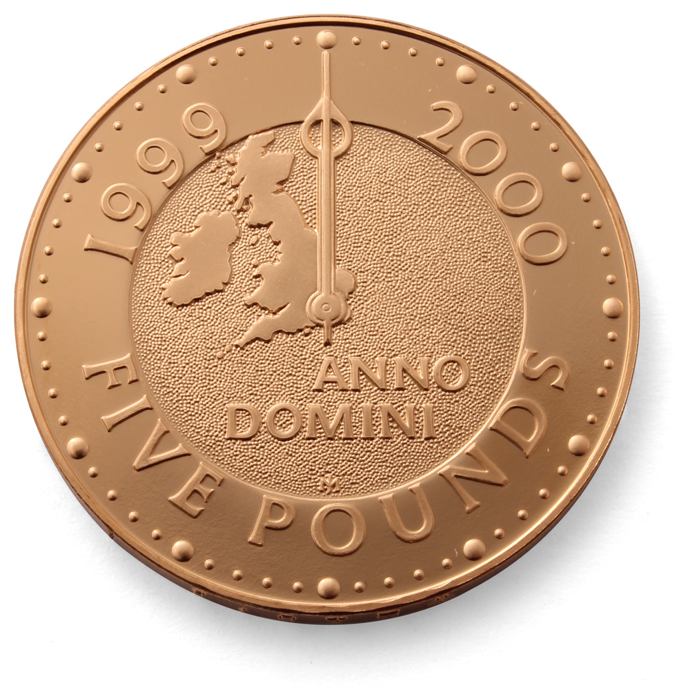 1999 Proof Five Pound Crown By The British Royal Mint 39 94 Grams Of 1999-proof-five-pound-crown-by-the-british-royal-mint-39-94-grams-of