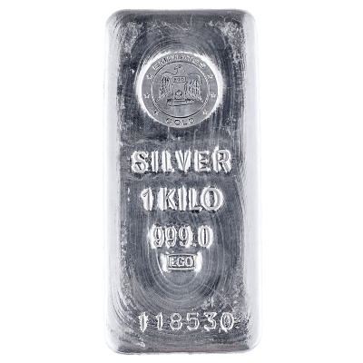 Emirates 1 Kilogram Silver Cast Bar