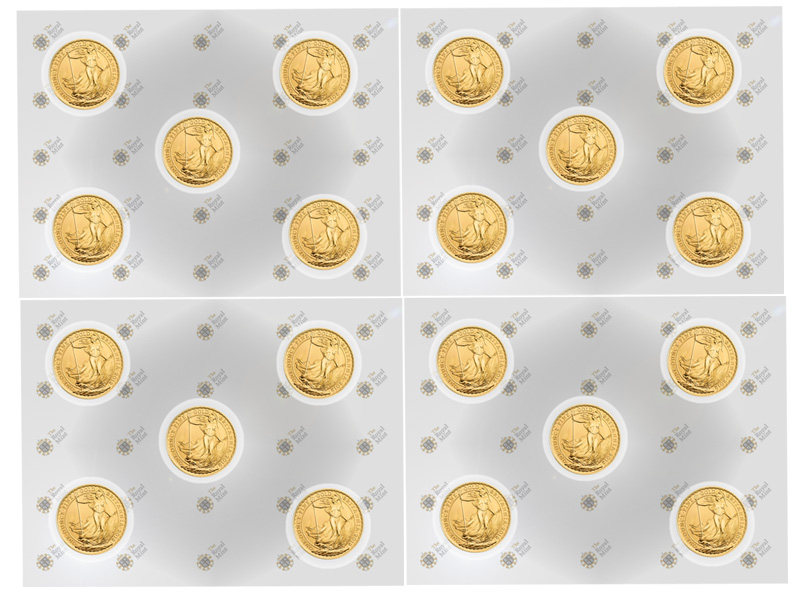 2012 Gold Britannia Discount 20x Multi-Pack