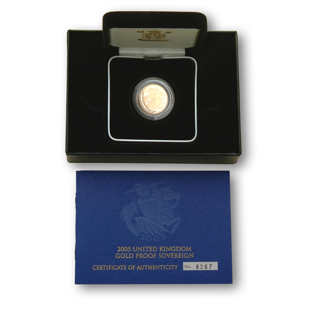 2005 Gold Proof Sovereign