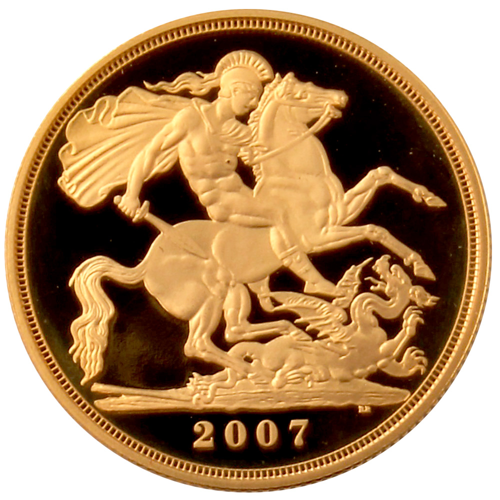 £2 2007 Gold Proof Sovereign