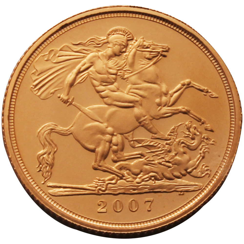 2007 Half Sovereign Coin