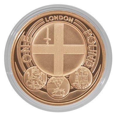 2010 London Ãƒï¿½Ã¯Â¿Â½Ãƒï¿½Ã‚Â£1 Limited Edition Gold Proof Presentation Set