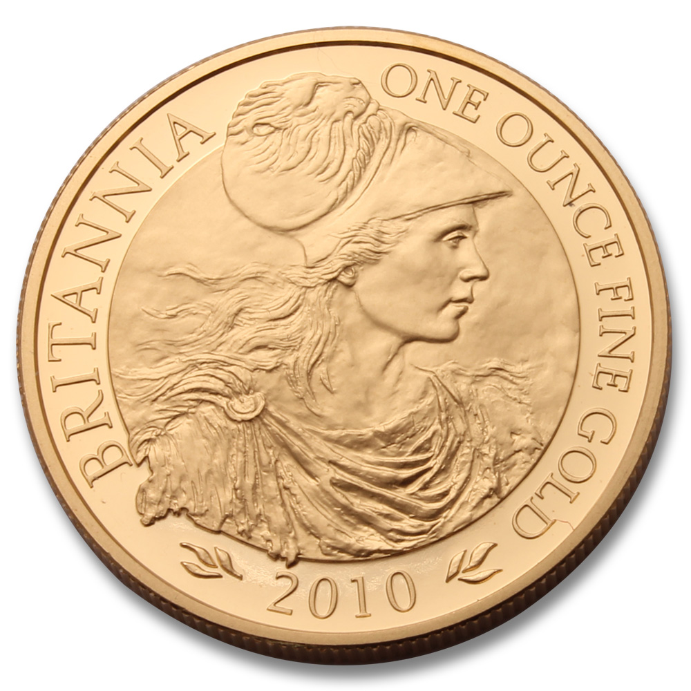 2010 1oz Proof Gold Britannia Coin