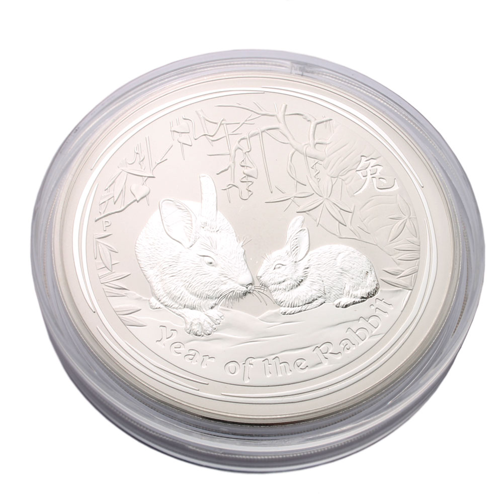 2011 Year Of The Rabbit 1kg Silver Coin