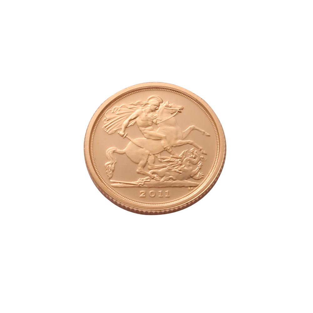 2011 Proof Quarter Gold Sovereign