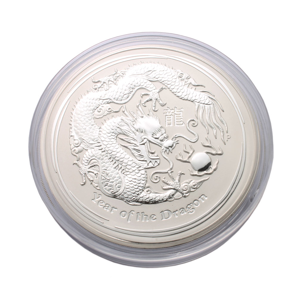 2012 Year of the Dragon 1kg Silver Coin