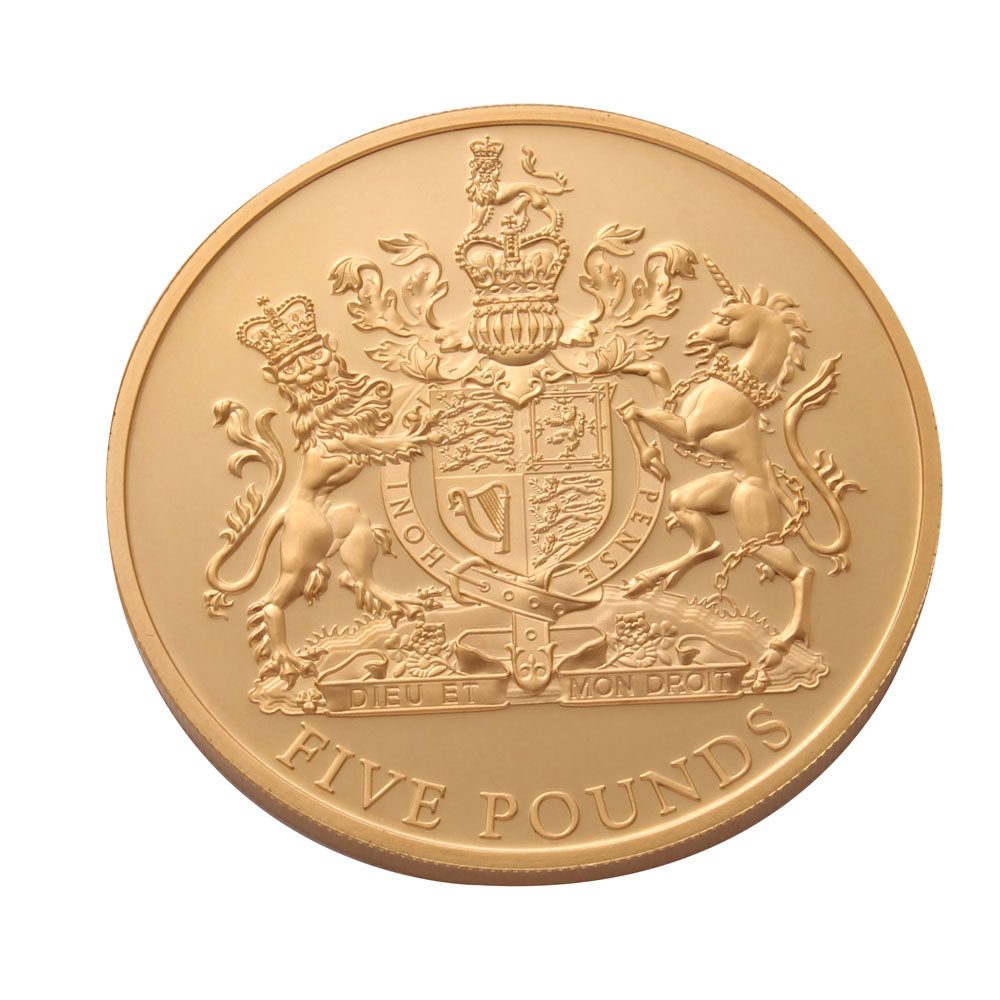 2012 £5 Jersey Diamond Jubilee Gold Coin