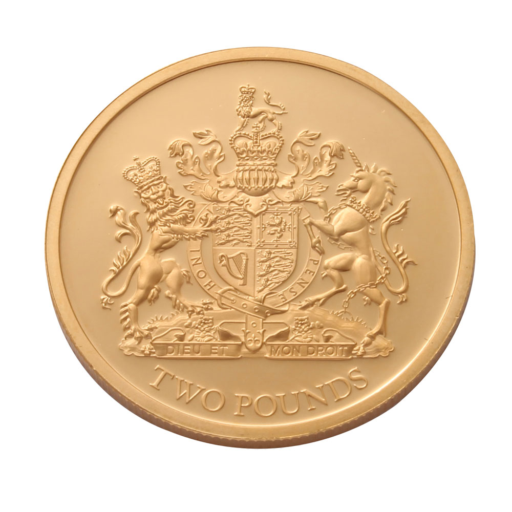 2012 £2 Jersey Diamond Jubilee Gold Coin