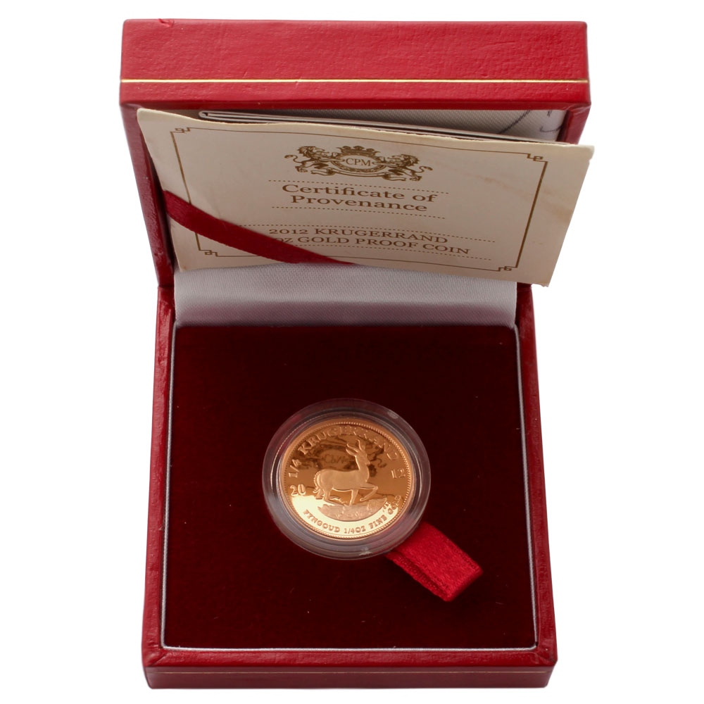 2012 1/4 oz Proof Krugerrand