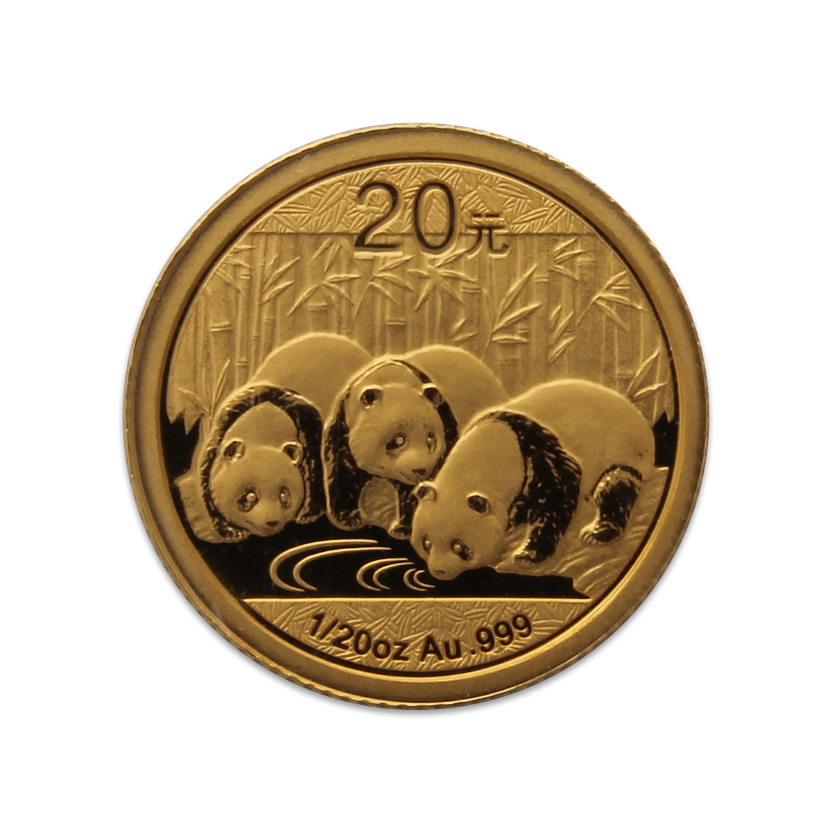 1/20th oz Chinese Panda Gold Coin