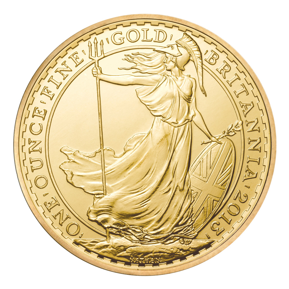 2013 1oz Gold Britannia Coin