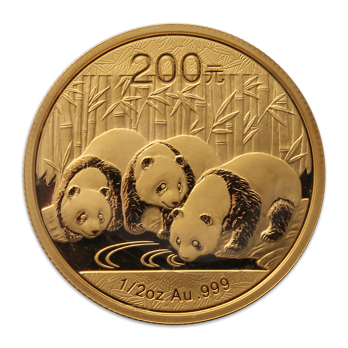 2013 1/2 oz Chinese Panda Gold Coin