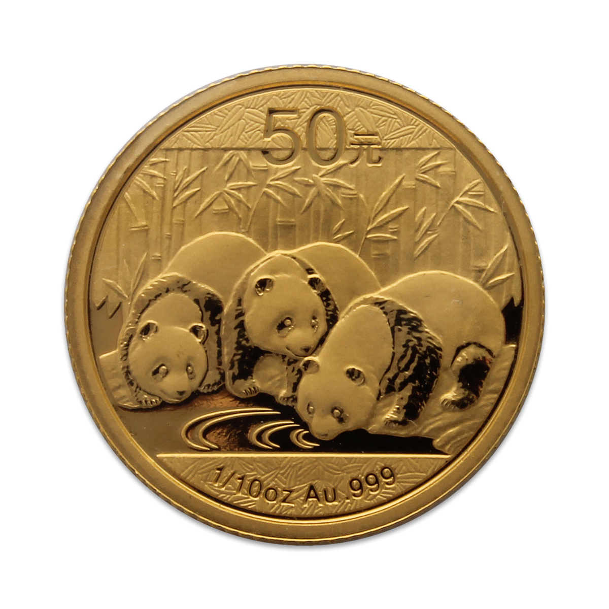 2013 1/10th oz Chinese Panda Gold Coin