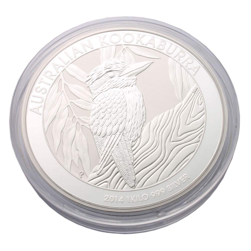 2014 Kookaburra 1kg Silver Coin