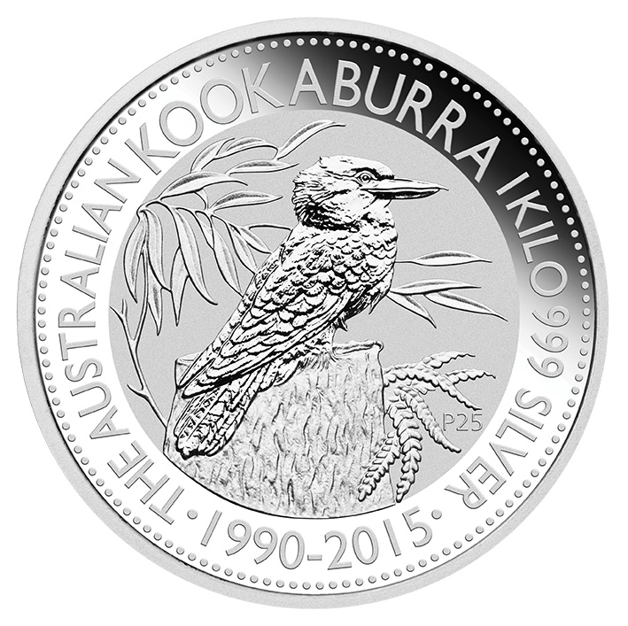 Australian Kookaburra 1kg Silver Coin