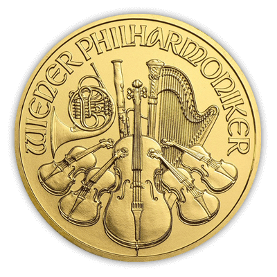 Austrian Philharmonic 1oz Gold Coin | Mixed Years