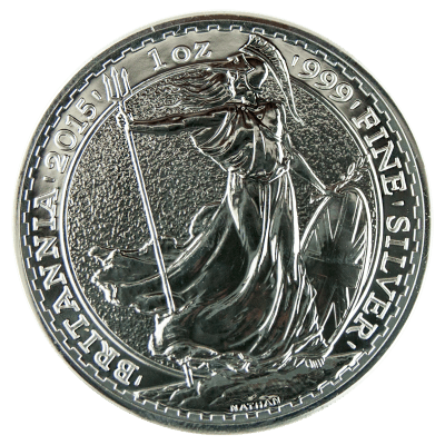 2015 Silver Britannia Monster Box (Royal Mint) 500 Coins