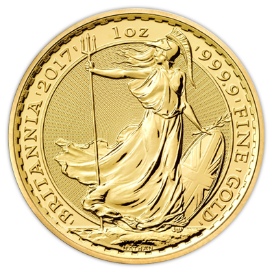 2017 1oz Gold Britannia Coin | The Royal Mint