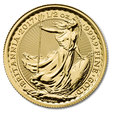 2017 1/2oz Gold Britannia