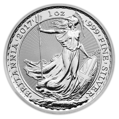 2017 1oz Silver Britannia Coin