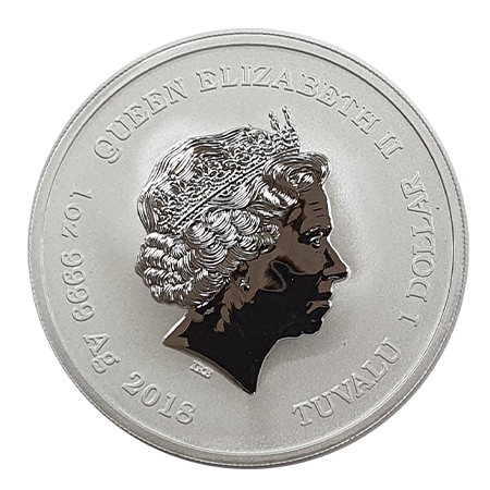 2018 Ironman 1oz Silver Coin