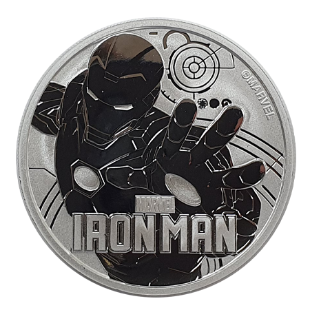 2018 Ironman 1oz Silver Coin