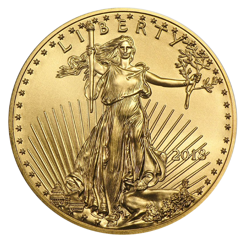 2018 1oz American Eagle Gold Coin