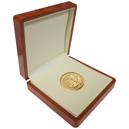 2018 Gold Britannia in Premium Display Box