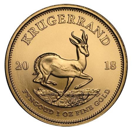 2018 1oz Gold Krugerrand